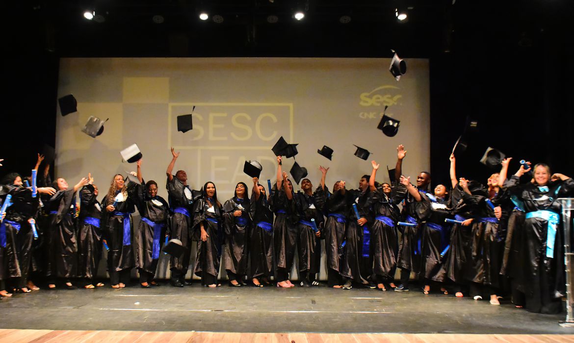 08/01/2024 - Curso SESC EAD EJA para formação no ensino médio. Foto: Sesc/Divulgação