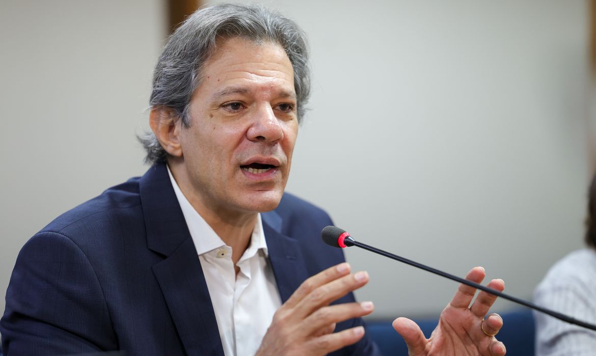 Brasília (DF) 20/12//2024 Ministro da Fazenda, Fernando Haddad, durante café da manhã com jornalistas  Foto: Fabio Rodrigues-Pozzebom/ Agência Brasil