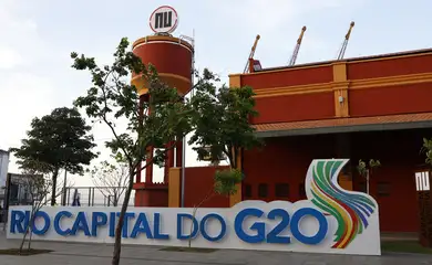 Rio de Janeiro (RJ) 12/11/2024 – Preparativos para os encontros do G20 Social e o Festival Aliança Global Contra a Fome e a Pobreza, na Praça Mauá e armazéns do Boulevard Olímpico, na Zona Portuária. Foto: Fernando Frazão/Agência Brasil