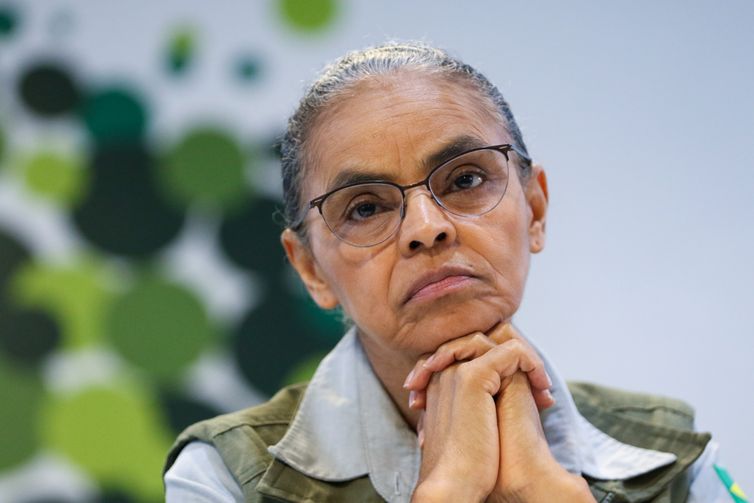 Brasília, 28/08/2023 A ministra do Meio Ambiente e Mudança do Clima, Marina Silva, participa do aniversário do Instituto Chico Mendes de Conservação da Biodiversidade (ICMBio) Foto: Fabio Rodrigues-Pozzebom/ Agência Brasil