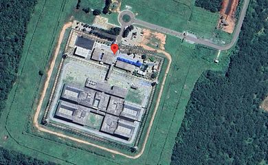 Penitenciária Federal de Mossoró (RN). Foto: Google Maps