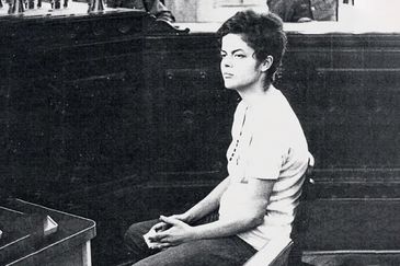 Rio de Janeiro (RJ), 22/05/2025 - Dilma Rousseff durante interrogatório na Auditoria Militar do Rio de Janeiro (RJ) em 1970, aos 22 anos. Foto: Comissão da Verdade/Divulgação