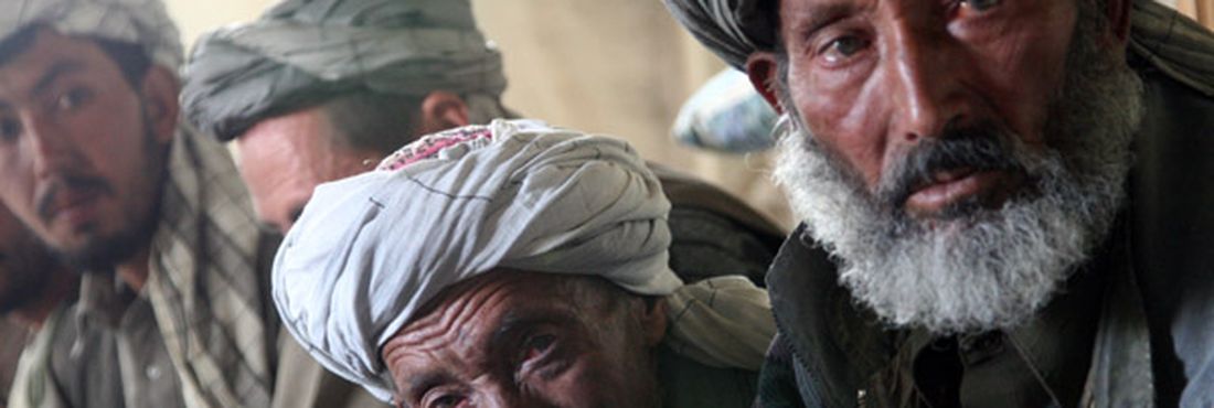Moradores de Hazara no Afeganistão