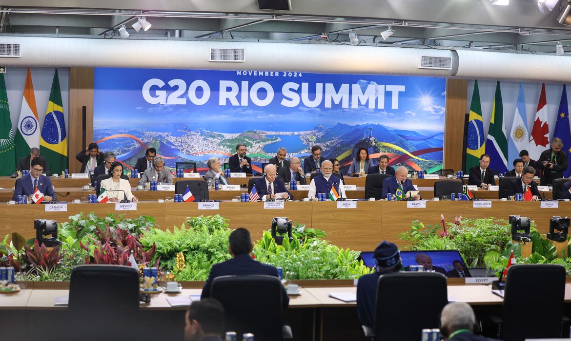 Rio de Janeiro (RJ), 19/11/2024 – O presidente do Brasil, Luiz Inácio Lula da Silva durante segundo dia da Cúpula do G20, no MAM, no Rio de Janeiro. Foto: Tomaz Silva/Agência Brasil