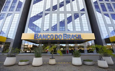 Edifício sede do Banco do Brasil, em Brasília.