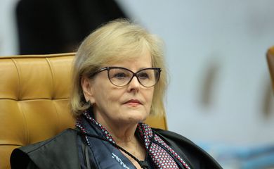 Brasília - Ministra Rosa Weber durante sessão do Supremo Tribunal Federal (STF) para julgamento sobre imunidade parlamentar de deputados estaduais (Rosinei Coutinho/SCO/STF)