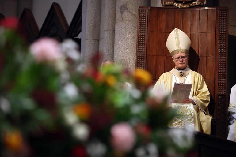São Paulo (SP) 17/04/2025 - Na semana de Páscoa, Missa da Eucaristia e Lava-pés na Catedral Metropolitana - Catedral da Sé, com o  Cardeal Dom Odilo Scherer. Foto: Paulo Pinto/Agencia Brasil