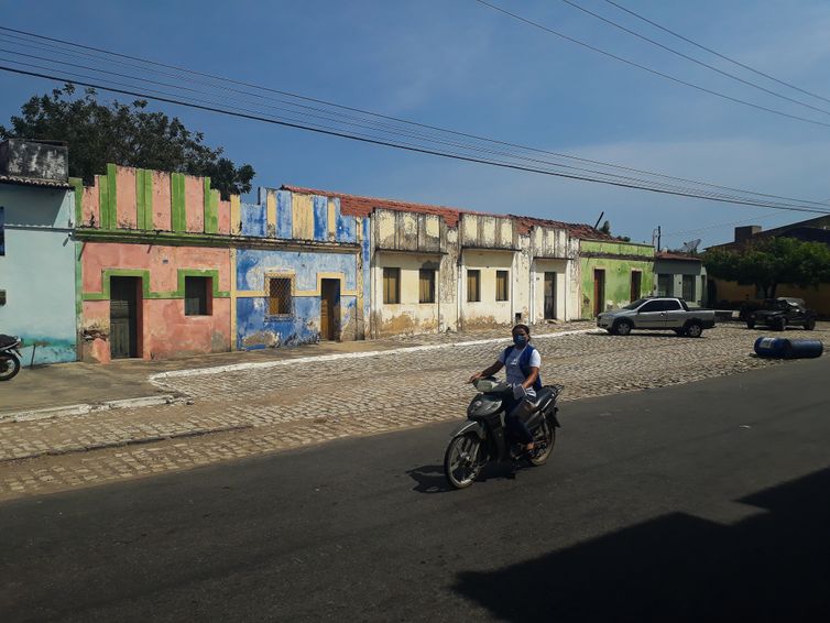 Avenida Luiz Gonzaga em Ipanguau