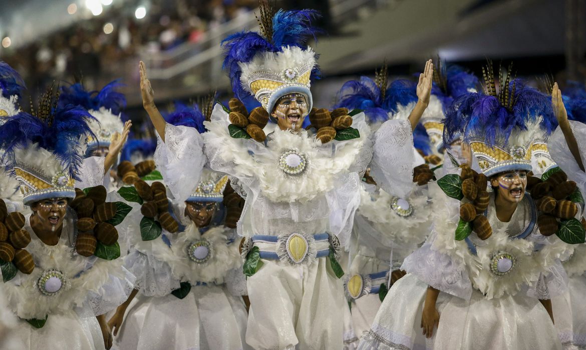 São Paulo (SP) 09/02/2024 - Desfile da Escolas do Grupo Especial no Sambodromo do Anhembi, escola Samba Mancha Verde
Foto: Paulo Pinto/Agência Brasil