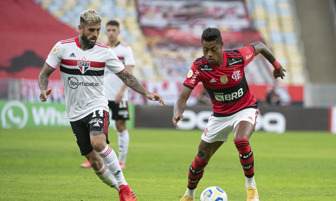 Flamengo x São Paulo - Brasileiro - 25/07/2021 - Bruno Henrique