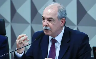 Brasília (DF) 31/10/2023 Presidente do BNDES, Aloizio Mercadante fala na Comissão do Meio Ambiente do Senado. Foto Lula Marques/ Agência Brasil