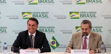 Jair Bolsonaro e Abraham Weintraub