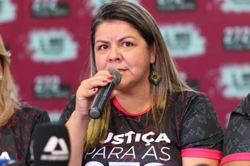 Brumadinho (MG), 25/01/2024 - Andreza Rodrigues, presidente da AVABRUM. Foto: Tânia Rêgo/Agência Brasil