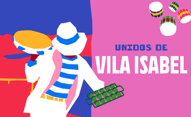 Arte Carnaval 2025 - Unidos de Vila Isabel