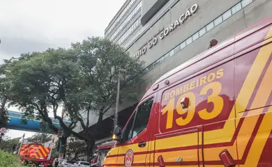 Sao Paulo (SP), 30/01/2026 - Bombeiros atendem ocorrência de incêndio no Instituto do Coração.
Foto: Paulo Pinto/Agencia Brasil