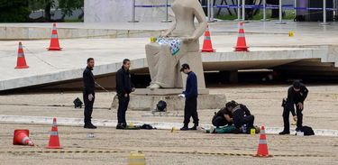 Atentado na Praça dos Três Poderes, em Brasília 