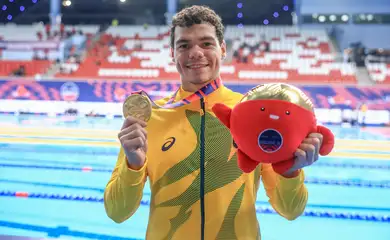 gabriel bandeira, mundial de natação