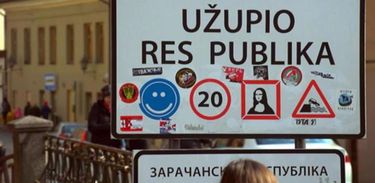 Um "país" fundado por artistas: Užupis, a menor república do mundo
