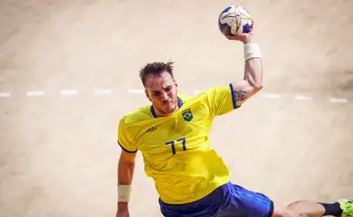 03.11.2023 - Jogos Pan-americanos Santiago 2023 - Handebol Masculino Semifinal entre Brasil x Estados Unidos - Foto de Gaspar Nóbrega/COB @gasparnobrega