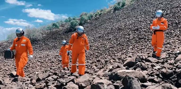 Habitat Marte, estação espacial em Caiçara do Rio do Vento, Rio Grande do Norte