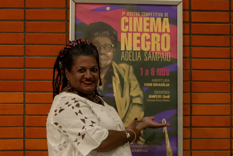 Rio de Janeiro (RJ), 26/12/2025 - Cineastas negras movimentam o audiovisual brasileiro. A cineasta Edileuza Penha de Souza. Foto: Mostra Adelia Sampaio/Divulgação