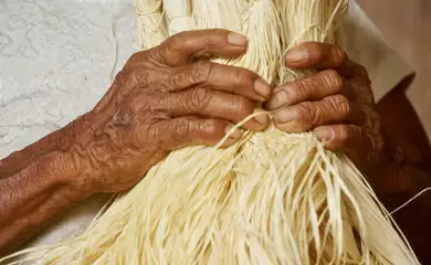 09/08/2023,  Fotos da AMIARN (Associação das Mulheres Indígenas do Alto Rio Negro), que estimula o artesanato e a agricultura.
Foto: Vik Birkbeck