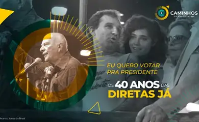 Rio de Janeiro (RJ) 27/08/2025 - Caminhos da Reportagem | Eu quero votar pra presidente - os 40 anos das Diretas Já. Foto: TV Brasil