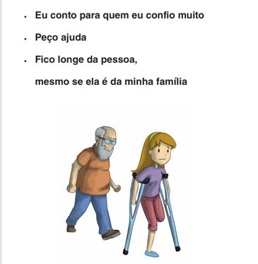 Foto divulação Brasília - 17/05/2025 Imagens da cartilha Eu me Protejo. Foto divulação