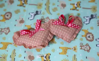 Rio de Janeiro (RJ), 30/10/2025 – Lembrança entregue aos pais de bebês no momento da despedida, na Maternidade Escola da UFRJ, em Laranjeiras, na zona sul do Rio de Janeiro. Foto: Tomaz Silva/Agência Brasil