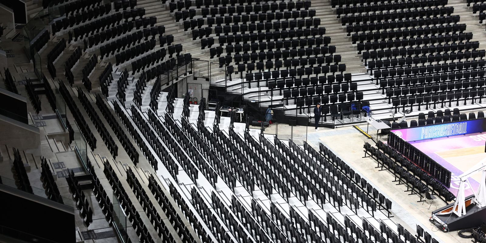 Duas arenas dos Jogos de Paris terão assentos de plástico reciclado Duas arenas dos Jogos de Paris terão assentos de plástico reciclado