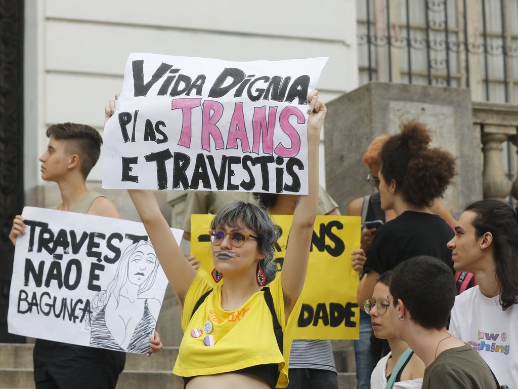 Ato pela Visibilidade Trans e Travesti 2023 | Agência Brasil