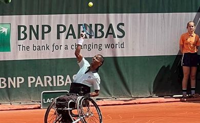 Ymanitu Silva, tênis em cadeira de rodas, quad, Roland Garros- avança à final de duplas em 01/06/2022