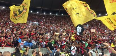 Festa do título do Flamengo