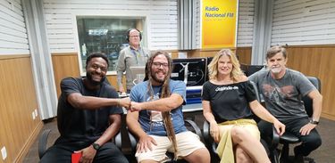 Na sequência: Lyndon, Bruno Jacob, Márcia Witzcak e Marcelo Ferreira