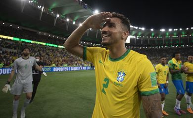 Danilo, lateral-direito, seleção brasileira - Brasil x Chile - Eliminatórias da Copa do Mundo 2022.