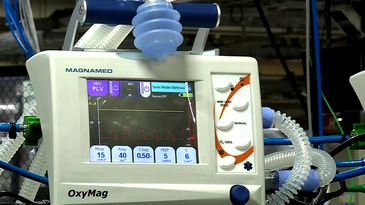 Respiradores são fundamentais para pacientes com Covid-19 em estado grave
