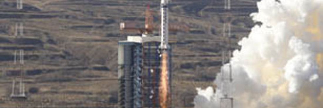 O satélite sino-brasileiro Cbers-4 foi lançado neste domingo (7) da base de Taiyuan, a 700 quilômetros da capital chinesa