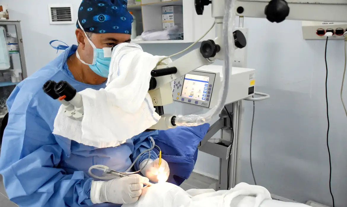 HRT inicia força-tarefa para zerar lista de espera por cirurgia de catarata