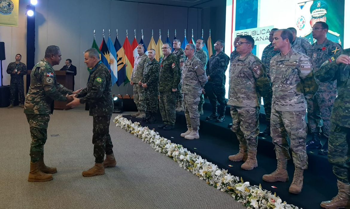 06/11/2023 - Conferência de Comandantes dos Exércitos Americanos. Foto: Ten Igor/Exército Brasileiro