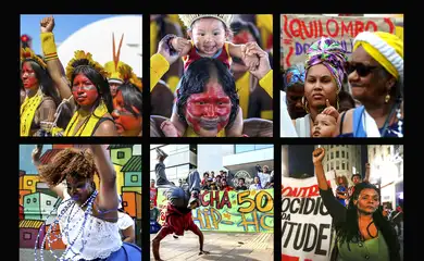 ANIVERSÁRIO DA EBC - Movimento Negro, Indígenas, Hip Hop. Fotos: Agência Brasil