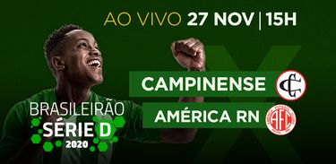 TV Brasil transmite Campinense (PB) x América (RN) pela Série D