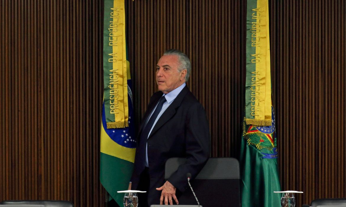 Brasília - Presidente Michel Temer coordena reunião ministerial (Fabio Rodrigues Pozzebom/Agência Brasil)