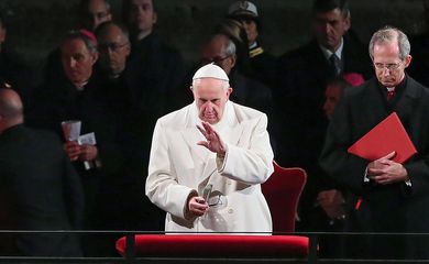 Papa Francisco na Via Sacra