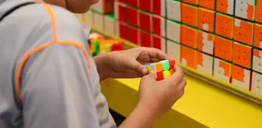 Estudantes participam das atividades do Festival Nacional da Matemática