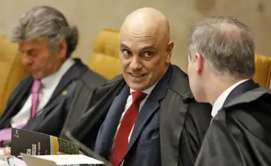 Brasília (DF), 05/12/2024 - O ministro Alexandre de Moraes durante sessão do STF. Foto: Bruno Peres/Agência Brasil