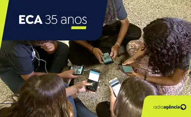 Brasília (DF), 11/07/2025 - Arte para matéria sobre o Estatuto da Criança e do Adolescente. Arte/Agência Brasil