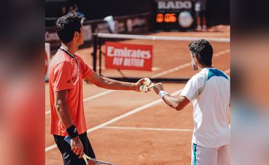 Marcelo Melo e argentino Maximo Gonzales - estreia com vitória em Roland Garros em 24/05//2022