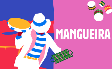 Arte EBC - Estação Primeira de Mangueira, carnaval 2025