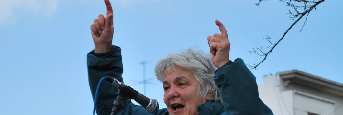 A senadora do Uruguai, Lucía Topolansky