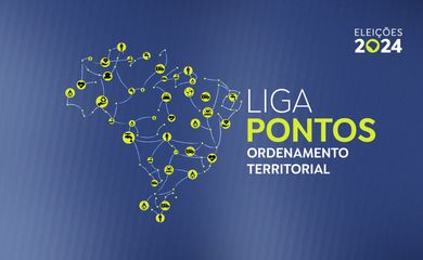 Brasília (DF), 30/09/2024 - Arte para a matéria Liga Pontos. Ordenamento Territorial. Arte/Agência Brasil